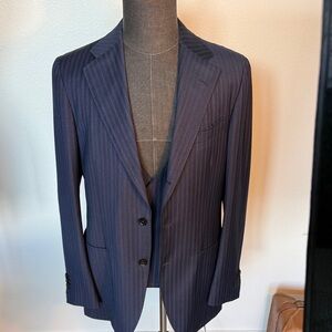 Suitsupply Navy Pinstripe Suit
